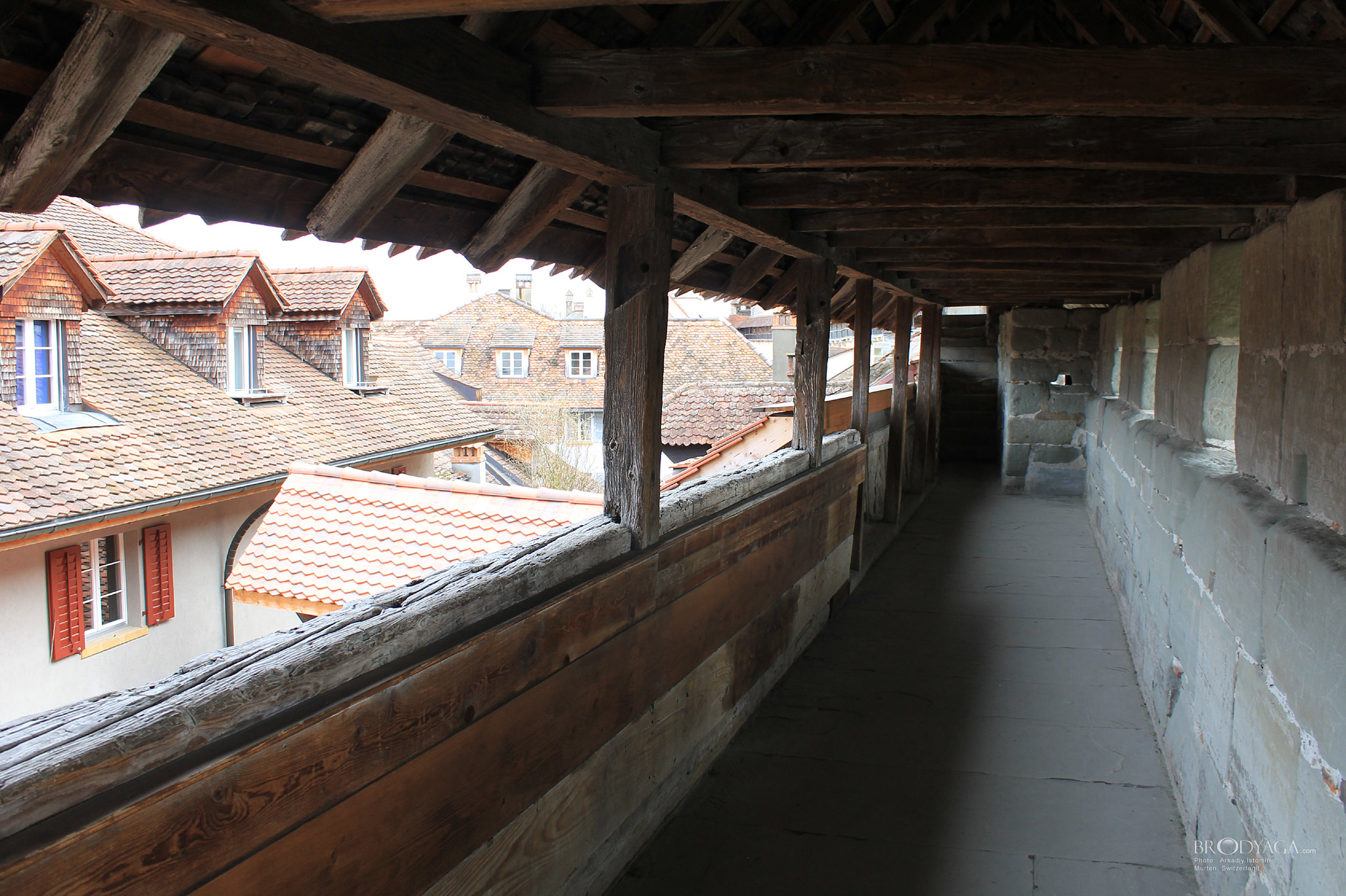 Medieval City Walls, Murten